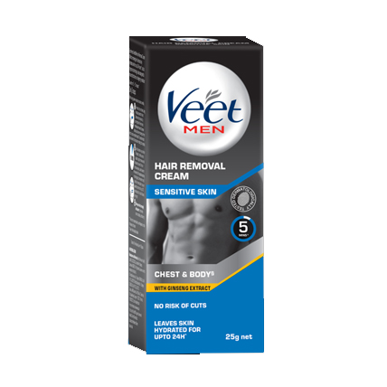 Veet Hair Removal Cream Men For Sensitive Skin